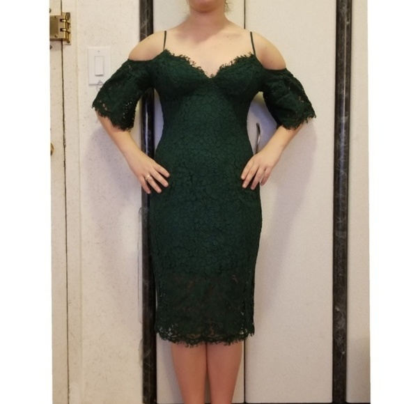 Bardot Karlie Alpine Lace Cocktail Dress sz 6 - Picture 4 of 4